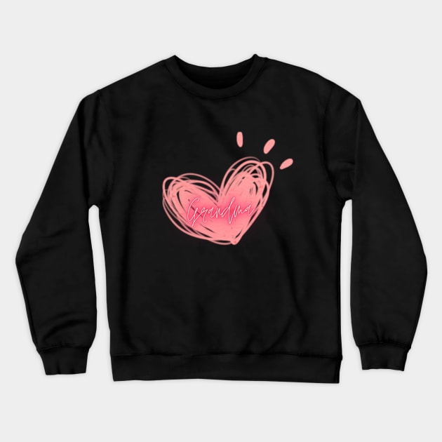 Love Grandma Crewneck Sweatshirt by Castle Rock Shop